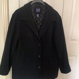Gap pea coat size xl inside quilted with two big pockets